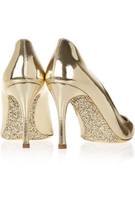 miu miu gold pointy toe|miumiu pumps shoes.